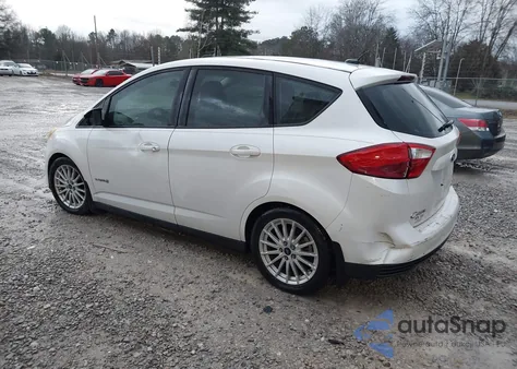 2014 Ford C-Max Hybrid Se из США, поврежденный, VIN 1FADP5AU5EL509296